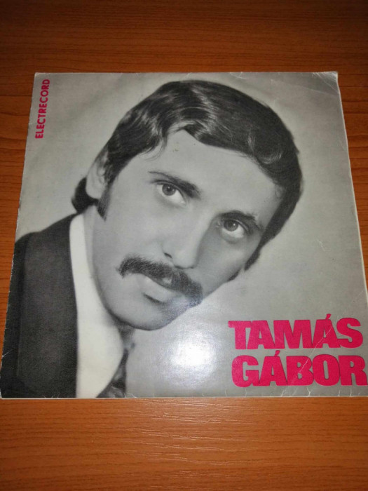 Tamas Gabor Merre van Amarillo single vinil vinyl 7&rdquo; electrecord cu autograf