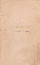 Eminescu - Proza literara (Editie ingrijita de Eugen Simion si Flora Suteu)