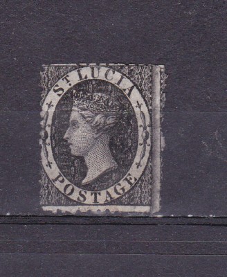 TSV @ - 1864 MICHEL 7, SANTA LUCIA MNH/** LUX foto