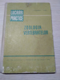 ZOOLOGIA VERTEBRATELOR Lucrari Practice- M. Teodoreanu, Z. Matic - 1966, 211p.