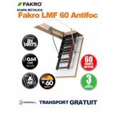 Scara modulara metalica, Model LMF 60 Antifoc Fakro