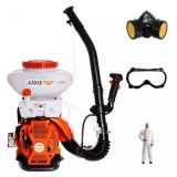 Cumpara ieftin Atomizor RURIS A103s, 3CP, 16L, pompa BOOSTER + kit echipament de lucru {masca+ochelari+salopeta}