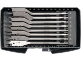 Set Burghie Plate Pentru Lemn 12-32Mm, 8 Buc