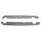 Set 2 buc. ornament prag VOLVO S60/V60 (Y20), 04.2010-12.2017, partea stanga, silver; plastic; TUNING,