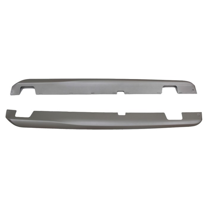 Set 2 buc. ornament prag VOLVO S60/V60 (Y20), 04.2010-12.2017, partea stanga, silver; plastic; TUNING,