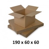 Cutie carton 190x60x60, natur, 3 straturi CO3, 420 g/mp, ProCart