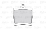 VALEO 301444 FIRST set placute frana,frana disc