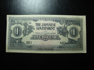 MALAYA / OC JAPONEZA 1 DOLAR 1942 SUPERBA foto