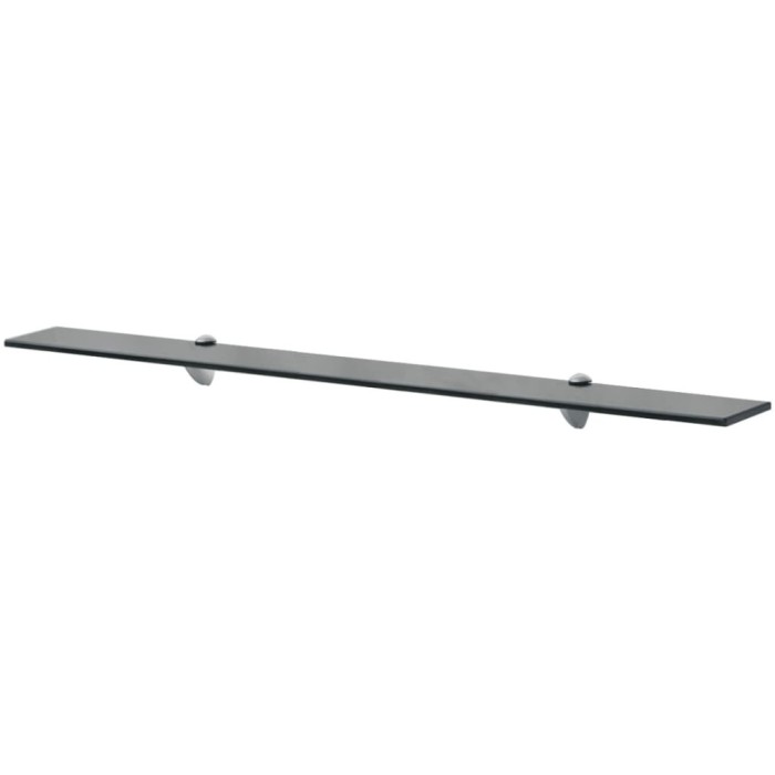 vidaXL Raft suspendat din sticlă, 100 x 10 cm, 8 mm