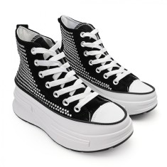 Tenisi dama, inalti talpa Flatform, PS034, Negru 37 EU foto
