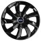 Set 4 Capace Roti 17 inchi (R17), Stig Negru Lucios, Compatibil cu Volvo