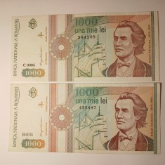 Di 34 Bancnota 1000 lei 1991 AUNC