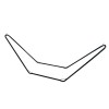 Suport Hamac Strend Pro Viktor, 280x72x110 cm, Max 100 Kg, Otel, Ideal Gradina, Terasa