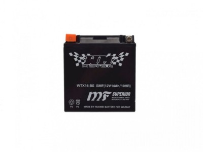 Acumulator 12V-14Ah YTX16-BS cu Acid,fara intretinere foto