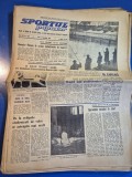 ziarul sportul popular 23 decembrie 1966 - fotbal dinamo bucuresti