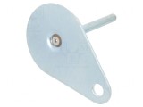 Picioruş oțel 80mm M10 tijă 100mm