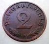 B.001 GERMANIA 2 REICHSPFENNIG 1937 A, Europa, Bronz
