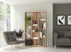 Dulap Living Sonoma KSC 4R MP, 180x110x35cm, PAL Melaminat, 11 Rafturi