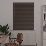 vidaXL Jaluzea venetiană Maro &Icirc;ntunecat cu Model 150 x 100 cm PVC 42003790