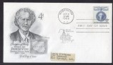 United States 1960 Jan Paderewski FDC K.592