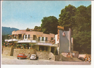Carte Postala veche - Caciulata - Restaurantul Perla Oltului 1977, necirculata foto