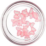 Cumpara ieftin Fimo Nail Art - fluturași tăiați de culoare alb-roz deschis, INGINAILS