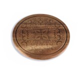Cumpara ieftin Platou servire lemn acacia &Oslash; 25 cm