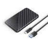 Rack Orico 25PW1-C3-BK USB3.2 2.5 inch conector USB Type-C 130x80x15mm negru