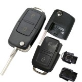 Cumpara ieftin Carcasa Cheie Briceag VW Volkswagen cu 2 Butoane AutoProtect KeyCars, Hessa