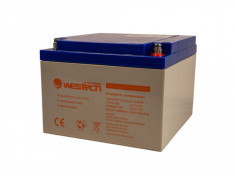 Baterie (acumulator) Gel Westech WT-SG28AH-12V, 28Ah foto
