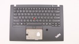 Carcasa superioara cu tastatura palmrest Laptop, Lenovo, ThinkPad T490S Type 80NX, 80NY, 02HM282, 02HM318, cu iluminare, layout US