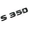 Emblema S 350 Negru, pentru spate portbagaj Mercedes, Mercedes-benz