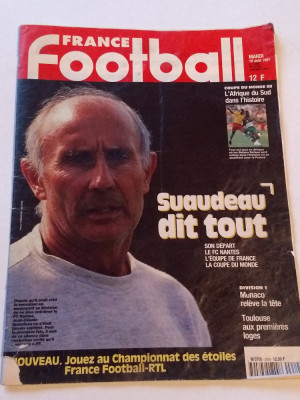 Revista fotbal - &amp;quot;FRANCE FOOTBALL&amp;quot; (19.08.1997) foto
