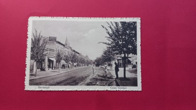 AK Bucuresti Bukarest Calea Grivitei Trasura Carriage Librarie Placintarie foto