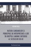 Natura canoanelor si principiile de interpretare a lor in dreptul canonic - Razvan Persa