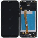 Huawei Honor 10 (COL-L29) Capac frontal modul display + LCD + digitizer negru miezul nopții