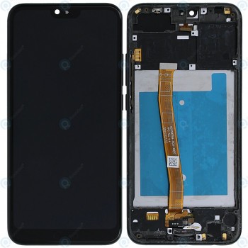 Huawei Honor 10 (COL-L29) Capac frontal modul display + LCD + digitizer negru miezul nopții foto