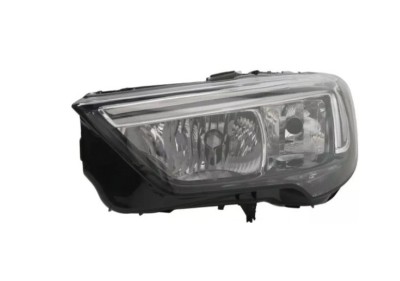Far Opel Crossland X, 03.2017-01.2021, montare fata, stanga, cu lumini de zi tip LED; H7+H7+PSY24W; electric; cu motor; halogen, DEPO foto