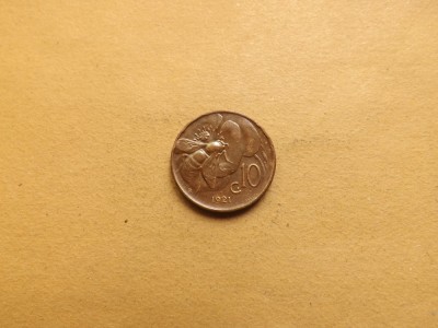 Italia 10 Centesimi 1921 foto