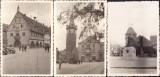 M854N American and French troops in Obernai, France, 1947, batch of 3 photos