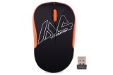 MOUSE A4tech, PC sau NB, wireless, 2.4GHz, optic, 1000 dpi, butoane/scroll 3/1, , negru / portocaliu, 45507104 &quot;G3-300N-BO&quot; (timbru verde 0.18 lei)