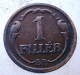 1.419 UNGARIA 1 FILLER 1933 BP, Europa, Bronz