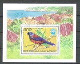 Madagascar 1975 Birds, perf. sheet, used R.006, Stampilat