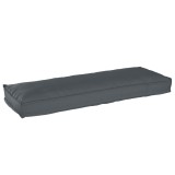 vidaXL Perna pentru palet pentru bancă, antracit, 120x40x8 cm, fabrică Oxford.