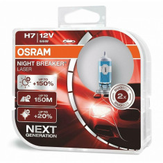 Bec Osram H7 12V 55W Night Breaker Laser Next Gen +150% Up To 150M 64210NL-HCB foto