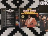 barry white best of love unlimited dublu disc vinyl 2 lp muzica pop soul disco funk cu poster VG++/NM