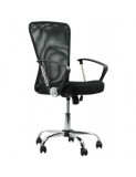 Scaun birou mesh OFF 622, inaltime reglabila, cadru cromat, brate polipropilena, 110 kg