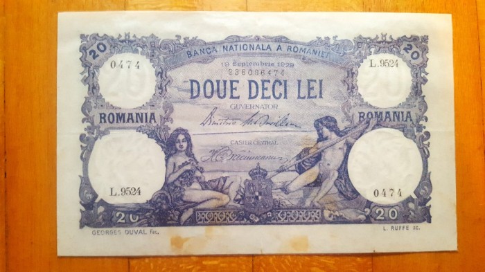 DoueDeci 20 Lei 1929