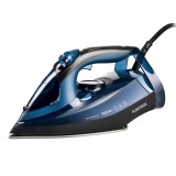 Fier de calcat Sapphire, 3200 W, talpa ceramica, functie de auto-curatare, functie anti-picurare, functie anti-calcar, calcare verticala, Albastru, Albatros