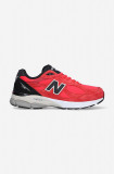 New Balance sneakers M990PL3 culoarea roșu M990PL3-PL3